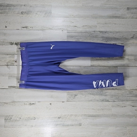 Puma purple lavender cropped leggings women's size large - Picture 1 of 8